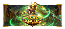 <p>Viaja por el camino hacia el más allá en Fury of Anubis.</p>
<p>El antiguo dios egipcio guía el camino en esta tragamonedas de 5×6 donde obtener entre 8 y 12 o más símbolos iguales en cualquier lugar de la cuadrícula otorga premios en efectivo instantáneos, mientras que los carretes giratorios ofrecen más oportunidades de ganar en cada giro.</p>
<p>Durante el juego base, un multiplicador de ganancias que se muestra encima de los carretes comienza en 1x en cada giro y se duplica con caídas consecutivas, hasta un máximo de 1024x. De 3 a 6 símbolos de dispersión activan el juego de bonificación con 10 giros gratis y un multiplicador inicial que va de 8x a 64x.</p>
<p>Una función de apuesta ofrece a los jugadores la posibilidad de duplicar el multiplicador inicial del juego de bonificación, que puede llegar a 256x, o pueden elegir jugar con el valor inicial otorgado. El multiplicador se restablece al valor inicial antes de cada nuevo giro gratis, mientras que 3+ scatters restablecen el recuento de giros gratis a 10.</p>